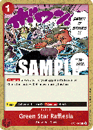 Carte One Piece Green Star Rafflesia OP01-028 C