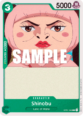Carte One Piece Shinobu OP01-043 C