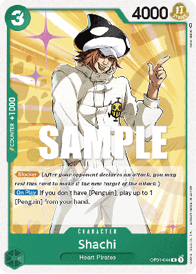 Carte One Piece Shachi OP01-044 C