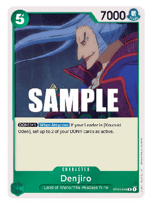 Carte One Piece Denjiro OP01-046 R