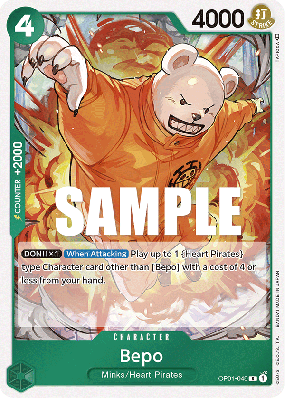 Carte One Piece Bepo OP01-049 R
