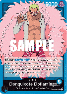 Carte One Piece Donquixote Doflamingo OP01-060 L