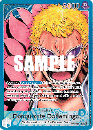 Carte One Piece Donquixote Doflamingo OP01-060 L ALT ART