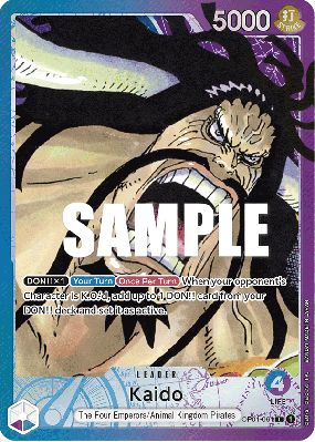 Carte One Piece Kaido OP01-061 L ALT ART
