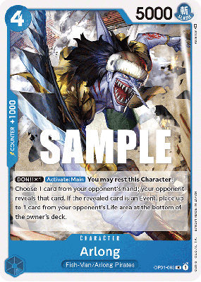 Carte One Piece Arlong OP01-063 UC