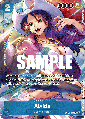 Carte One Piece Alvida OP01-064 C ALT ART