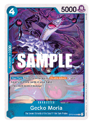 Carte One Piece Gecko Moria OP01-068 R