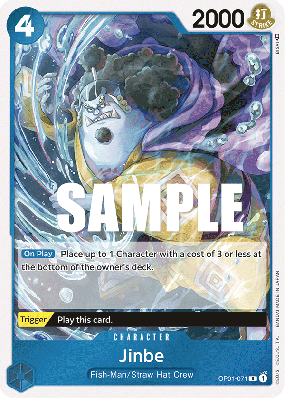 Carte One Piece Jinbe OP01-071 R