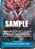 Carte One Piece Donquixote Doflamingo OP01-073 R ALT ART