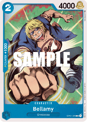 Carte One Piece Bellamy OP01-076 C