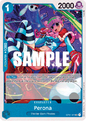 Carte One Piece Perona OP01-077 UC
