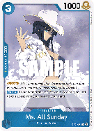 Carte One Piece Ms All Sunday OP01-079 R