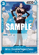 Carte One Piece Miss Doublefinger(Zala) OP01-080 C