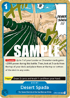 Carte One Piece Desert Spada OP01-088 UC