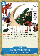 Carte One Piece Crescent Cutlass OP01-089 C