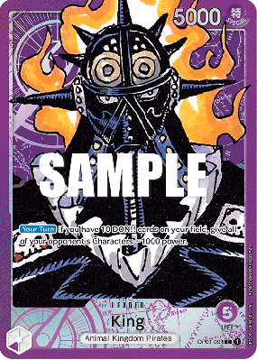 Carte One Piece King OP01-091 L ALT ART