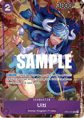 Carte One Piece Ulti OP01-093 R ALT ART