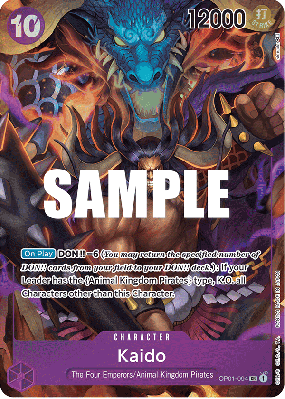 Carte One Piece Kaido OP01-094 SR ALT ART