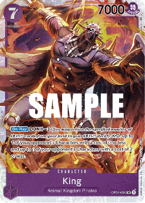 Carte One Piece King OP01-096 SR