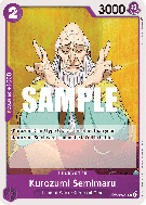 Carte One Piece Kurozumi Semimaru OP01-099 C