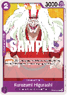Carte One Piece Kurozumi Higurashi OP01-100 C
