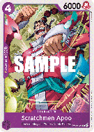 Carte One Piece Scratchmen Apoo OP01-103 C