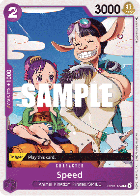 Carte One Piece Speed OP01-104 C