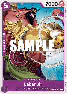 Carte One Piece Babanuki OP01-107 C