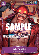 Carte One Piece Who's Who OP01-109 UC ALT ART