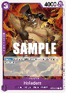 Carte One Piece Holedem OP01-113 C