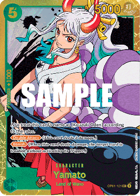 Carte One Piece Yamato OP01-121 SEC