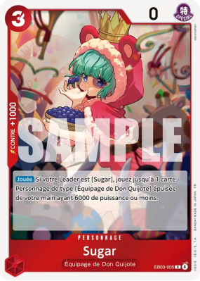 Carte One Piece Sugar EB03-005 R