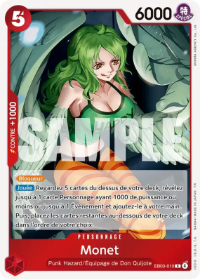 Carte One Piece Monet EB03-010 R