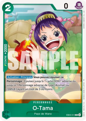 Carte One Piece O-Tama EB03-012 R