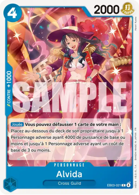 Carte One Piece Alvida EB03-021 C