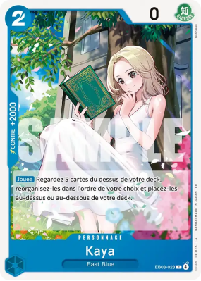 Carte One Piece Kaya EB03-023 C