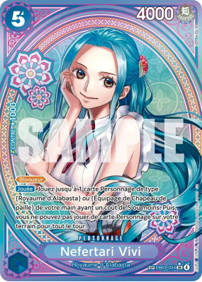Carte One Piece Nefertari Vivi EB03-024 SP CARD