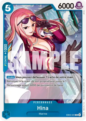 Carte One Piece Hina EB03-025 R