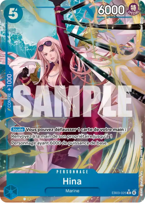 Carte One Piece Hina EB03-025 R ALT ART