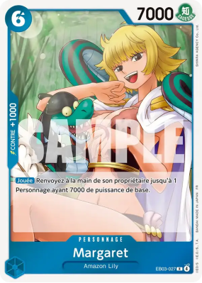 Carte One Piece Margaret EB03-027 R