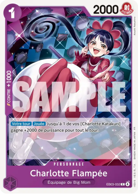 Carte One Piece Charlotte Flampée EB03-032 C