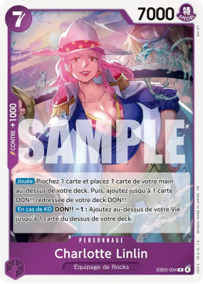 Carte One Piece Charlotte Linlin EB03-034 R