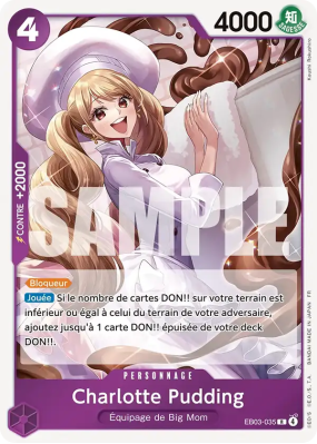 Carte One Piece Charlotte Pudding EB03-035 R