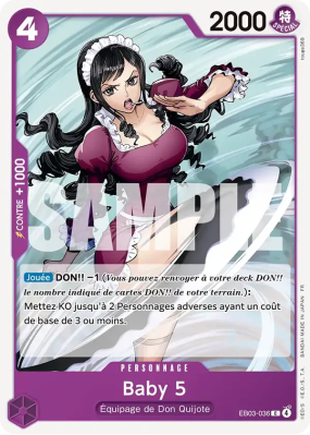 Carte One Piece Baby 5 EB03-036 C