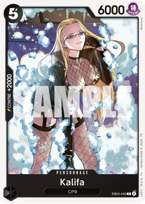 Carte One Piece Kalifa EB03-040 C