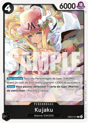 Carte One Piece Kujaku EB03-041 R