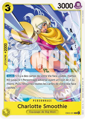 Carte One Piece Charlotte Smoothie EB03-051 C