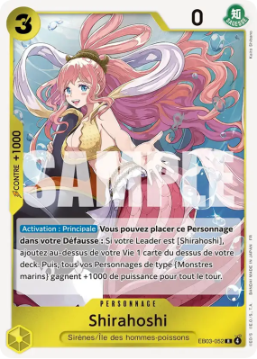 Carte One Piece Shirahoshi EB03-052 R