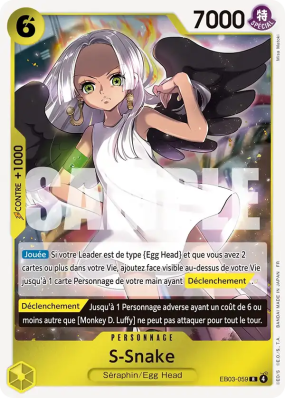 Carte One Piece S-Snake EB03-059 R