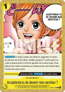 Carte One Piece Accepterais-tu de devenir mon serviteur ? EB03-060 C